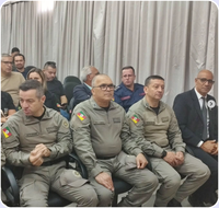 Participação em Workshop entre policiais do Brasil e do Uruguai.