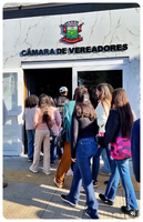 Visita de alunos da Escola Aurélio Guerra.