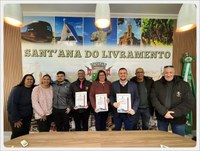 Santanenses recebem reconhecimento.