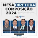 Nova Mesa Diretora para 2024.