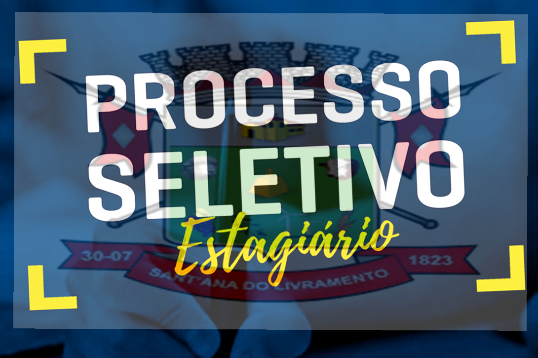 Divulgação de abertura de processo seletivo.