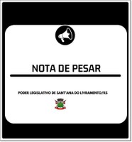Nota de pesar.