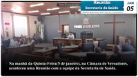 Reunião com servidores da SMS.