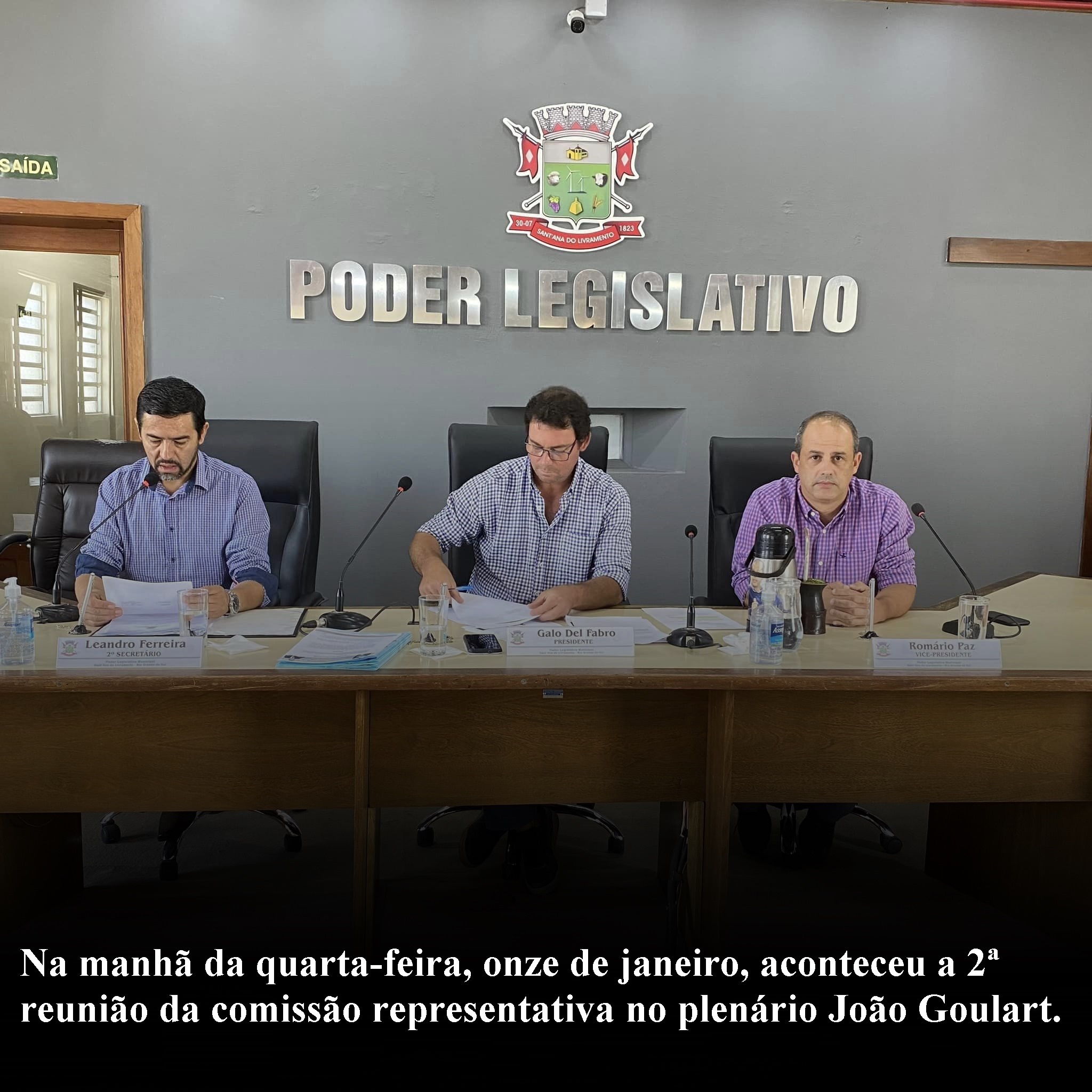Segunda reunião ordinária.
