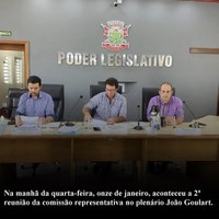 Segunda reunião ordinária.