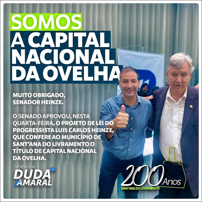Capital Nacional da Ovelha.