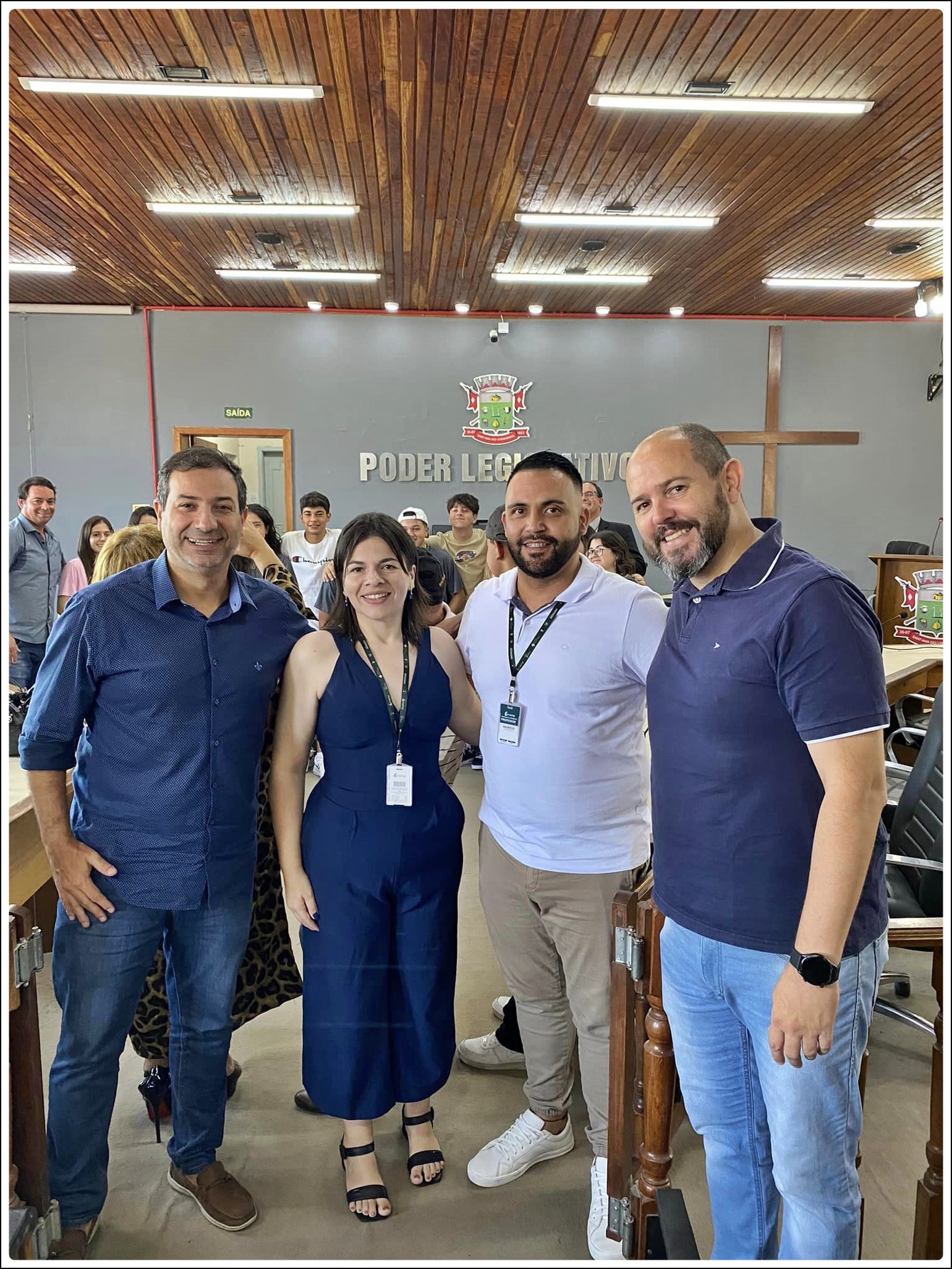  Solenidade emocionante.