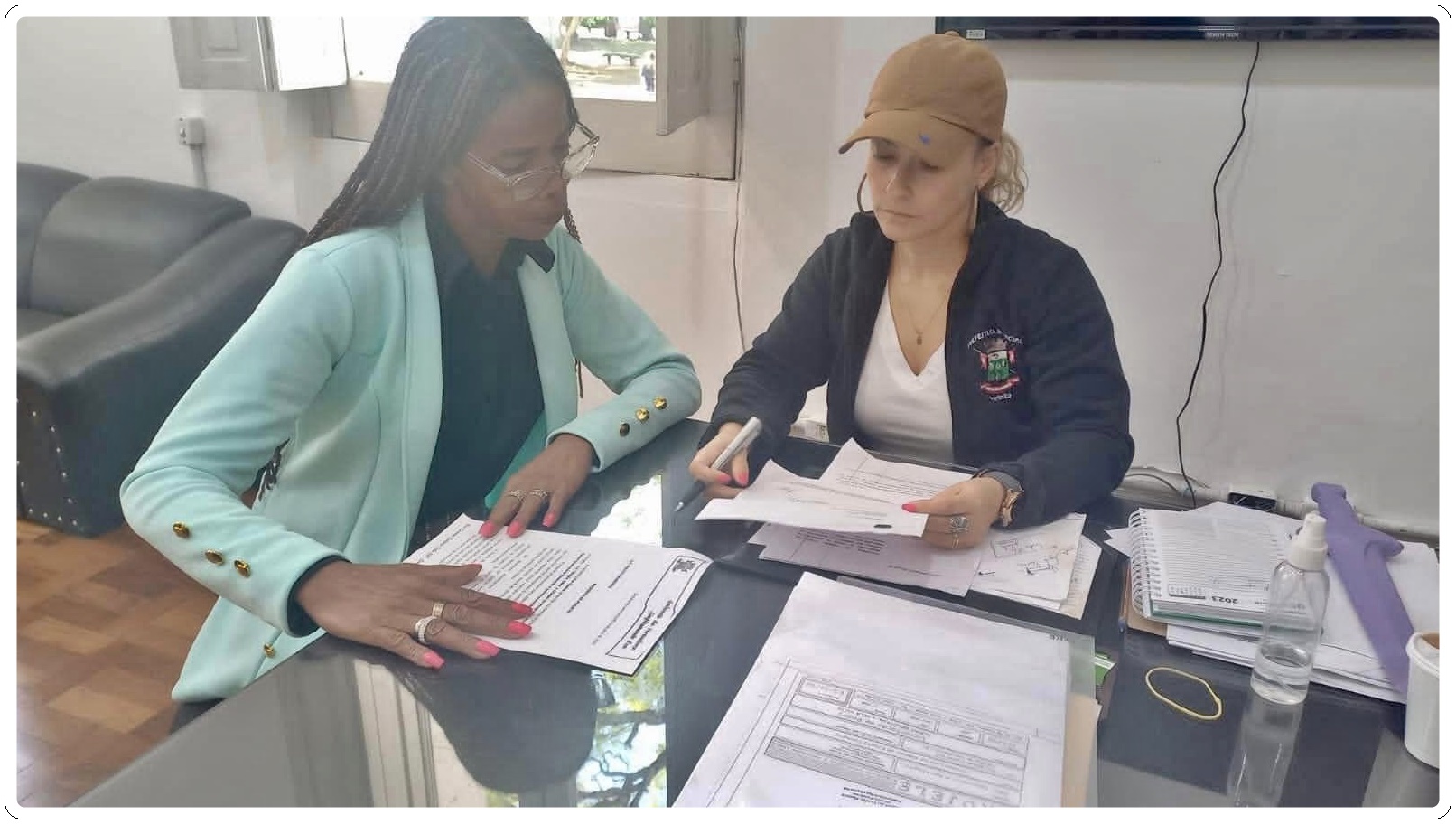 Entregas ao executivo.