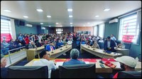 Grande ato do bloco Diálogos por Livramento.