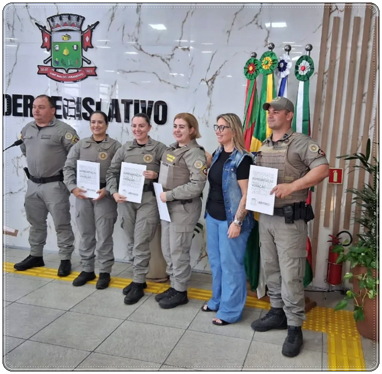  Integrantes da Patrulha Maria da Penha