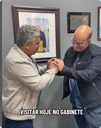 Visita ao gabinete.