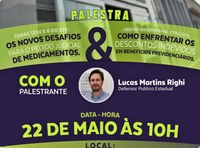 Convite para palestra.