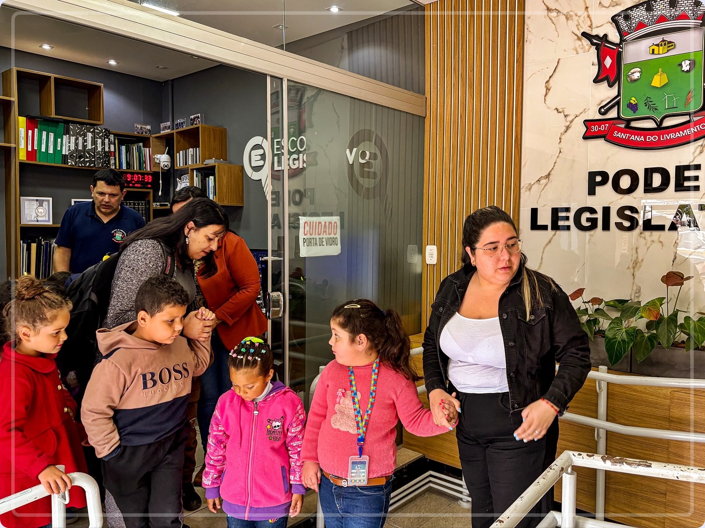 Uma visita especial  à Casa Legislativa! 