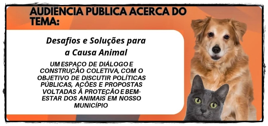 Convite para discutir políticas públicas.