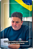 Esclarecimento sobre audiência pública.