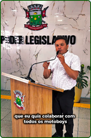 Vereador faz esclarecimentos.