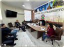 Reunião sobre o trânsito.