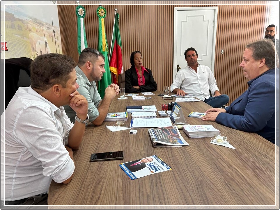 Visita institucional à Câmara de Vereadores.