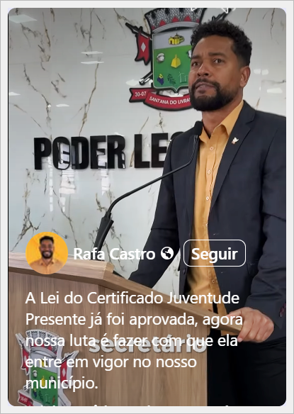 A luta é fazer com que lei entre em vigor .