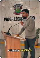 Discurso sobre o transporte público.