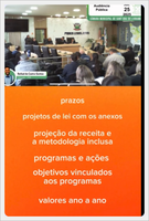 Parecer prévio do Plano Plurianual .