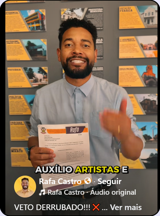 Política de auxílio aos atletas e artistas.