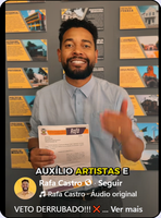 Política de auxílio aos atletas e artistas.