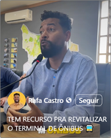 Revitalização do terminal de ônibus.