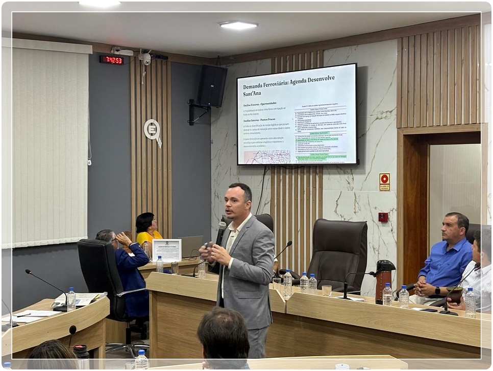 Reativação da linha férrea e seus impactos para a região.