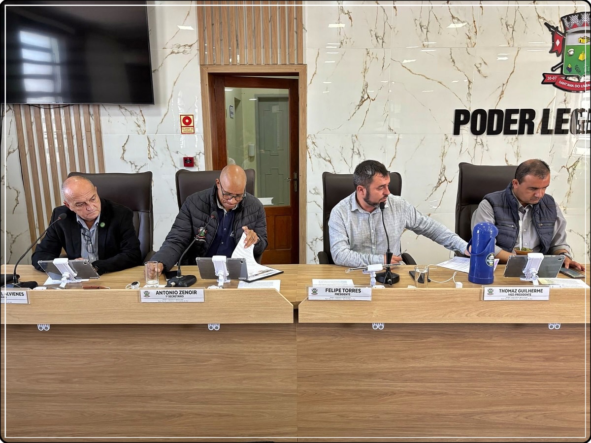 Sessão Ordinária do dia 1º de abril de 2025.