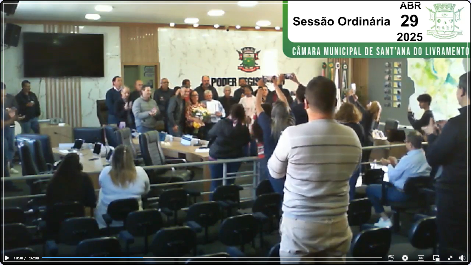 Sessão Ordinária do dia  29 de abril de 2025.