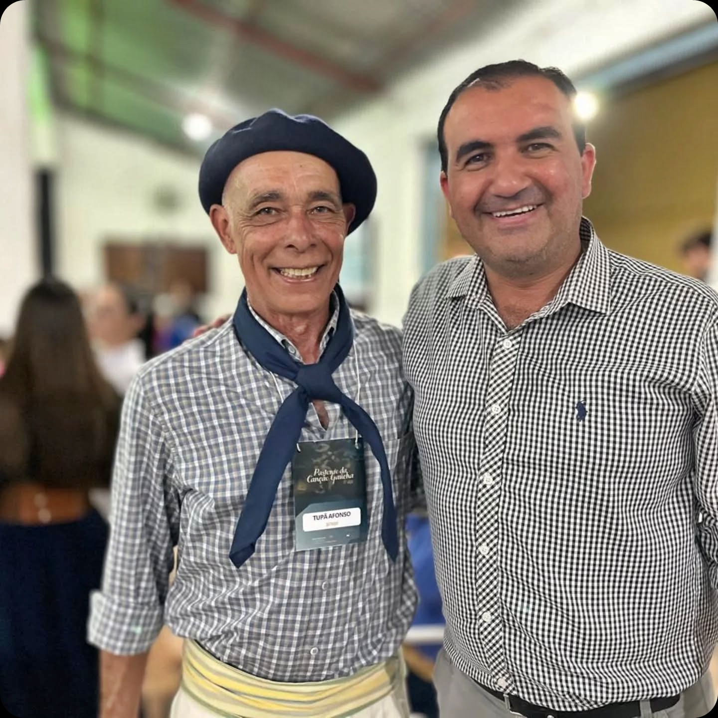 Um evento que estava simplesmente maravilhoso.