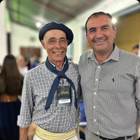 Um evento que estava simplesmente maravilhoso.