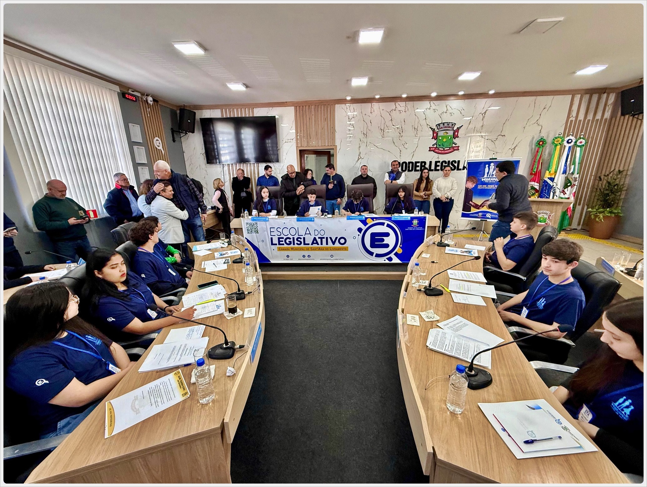 Uma iniciativa que envolveu escolas de Santana do Livramento.