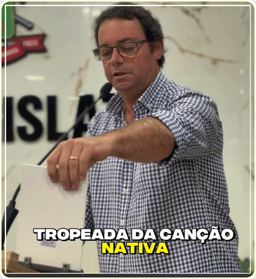 Incentivo e apoio a tradição gaúcha.