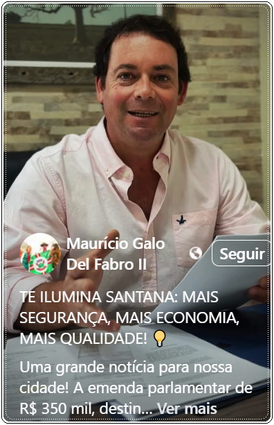  Projeto "Te Ilumina Santana".