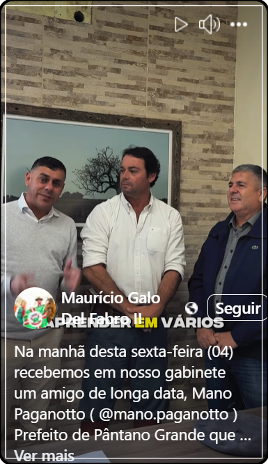 Troca produtiva de experiências. 