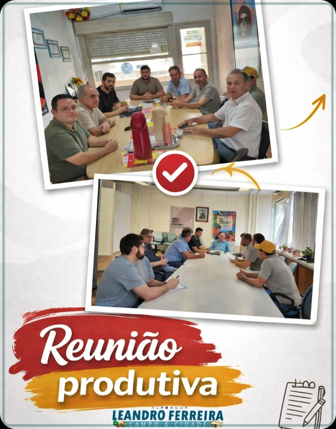 Reunião produtiva.