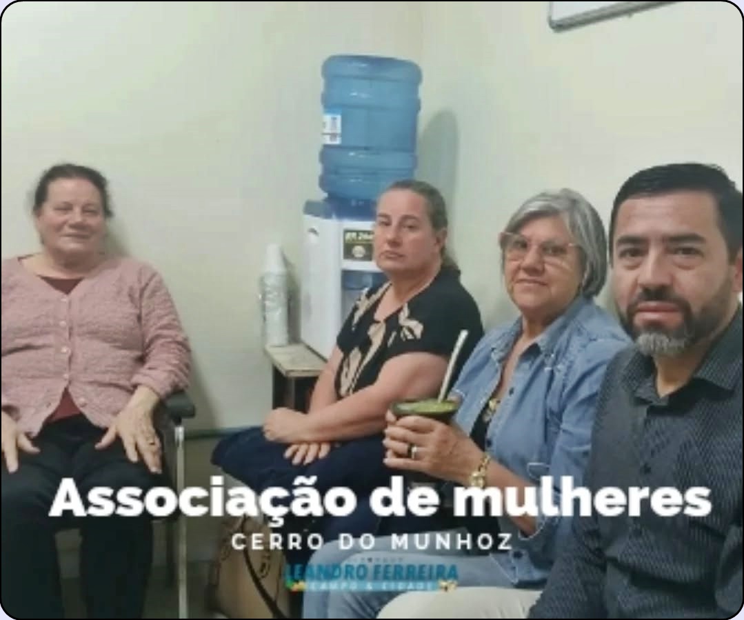Visita da Associação de Mulheres do Cerro do Munhoz.