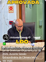 Aprovada a LDO .