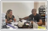 Conversa com a prefeita.