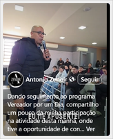 Conversa com os estudantes.