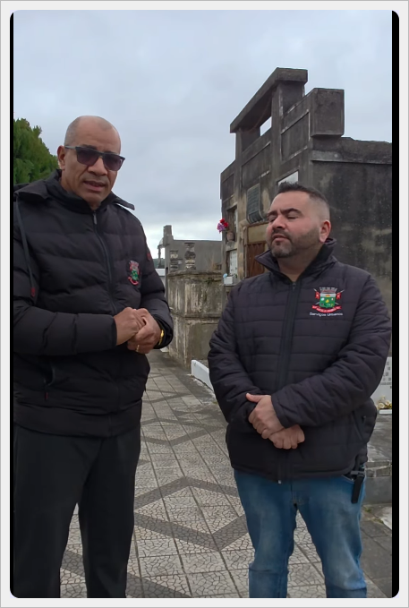  Limpeza e organização no nosso cemitério municipal.