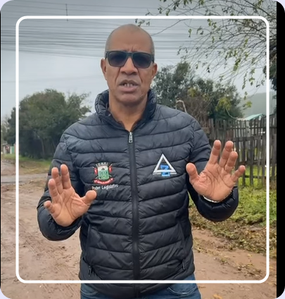 Nós bairros da cidade.
