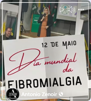 Palestras sobre Fibromialgia.