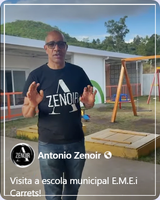 Visita a escola municipal