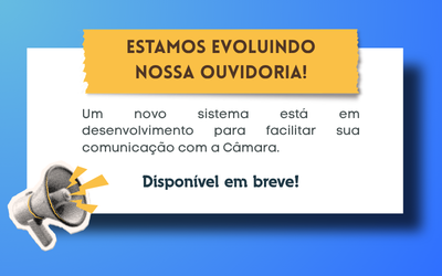 Novo sistema de ouvidoria.