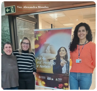Trabalho em defesa das mulheres.