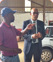 Visita a Secretaria de Obras.