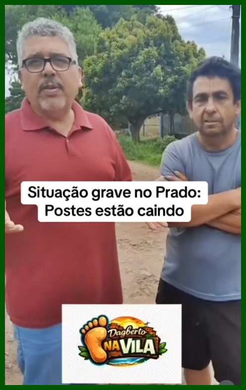 Moradores estão preocupados.